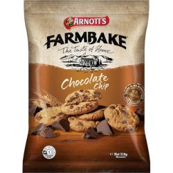 Arnott’s — Farmbake Cookies Chocolate Chip · 310 g