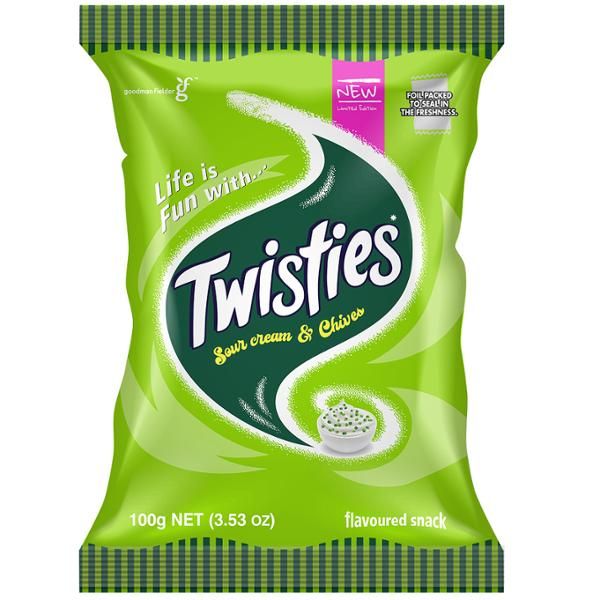 Twisties — Sour Cream · 100 g