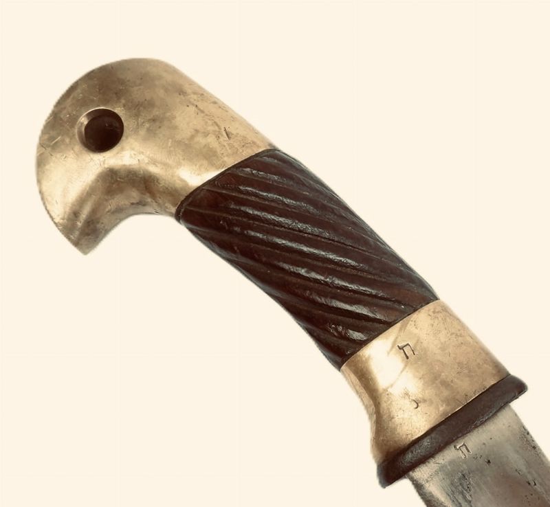 Rękojeść kompletna dragonki SZASZKI wz.1881 wz. 1927 trzon drewno bukowe