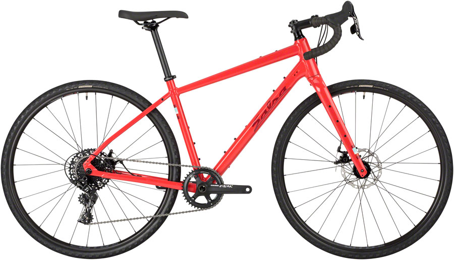 Salsa Journeyer Apex 1 700 Bike, 700c/650b, Aluminum, Color: Red Orange, Size: 57cm