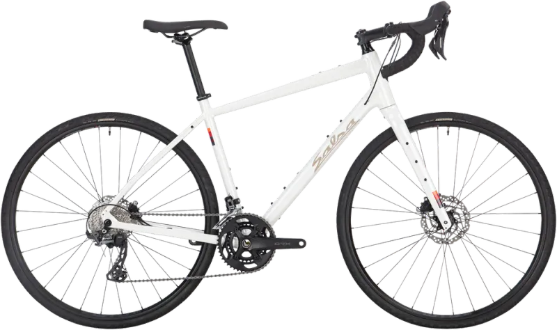 Salsa Journeyer GRX 600 700 Bike - 700c Aluminum White 57cm Salsa Journeyer GRX 600 700 Bike - 700c Aluminum White 57cm