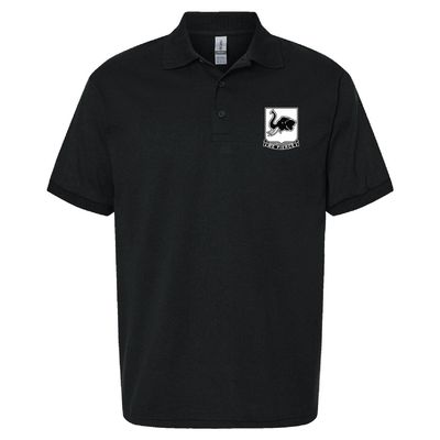 1-64 AR We Pierce Black Moisture Wicking Polo