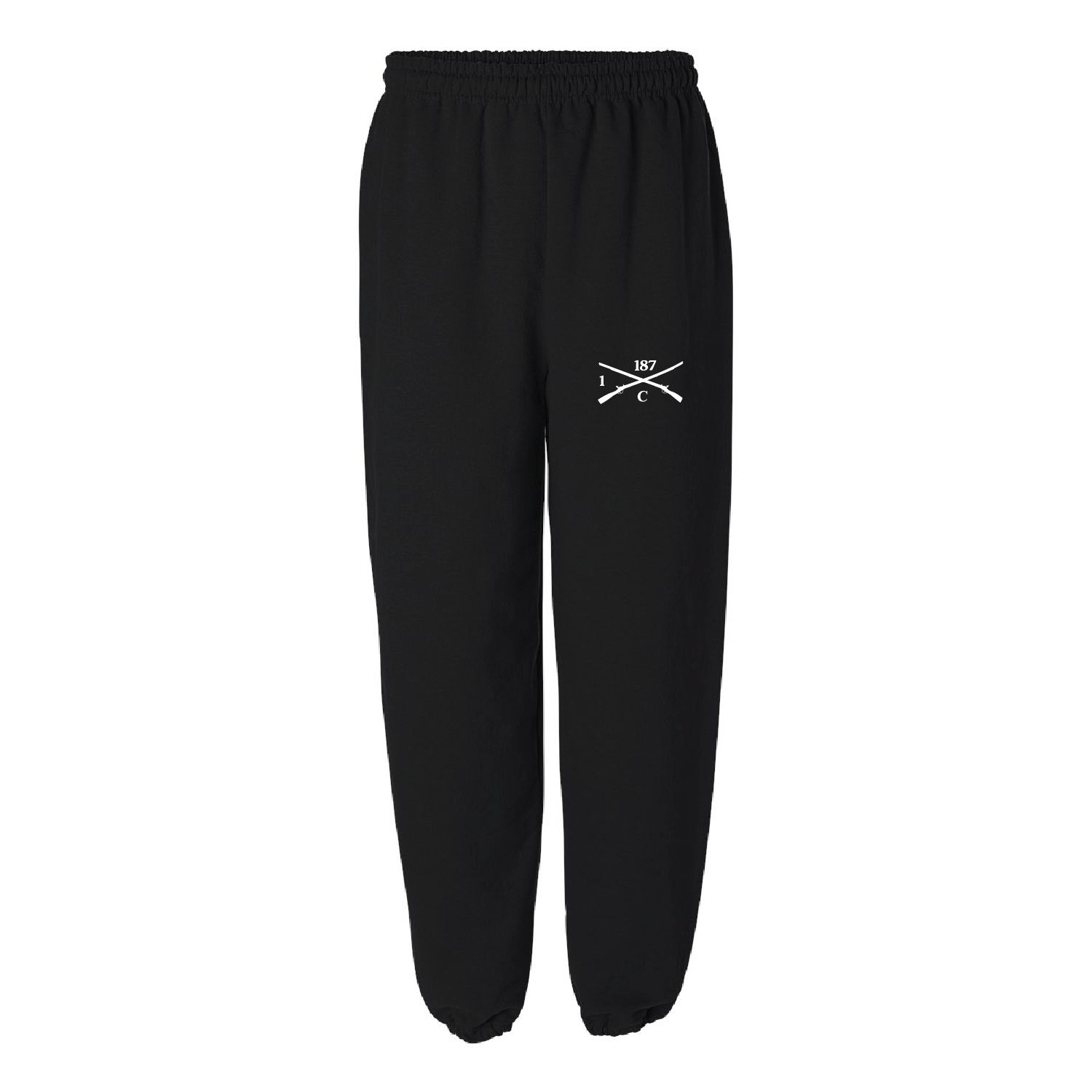 1-187 Crusher Jogger Sweatpants Black