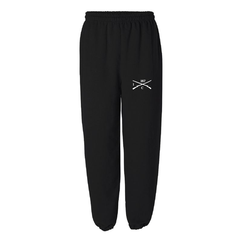 1-187 Crusher Jogger Sweatpants Black