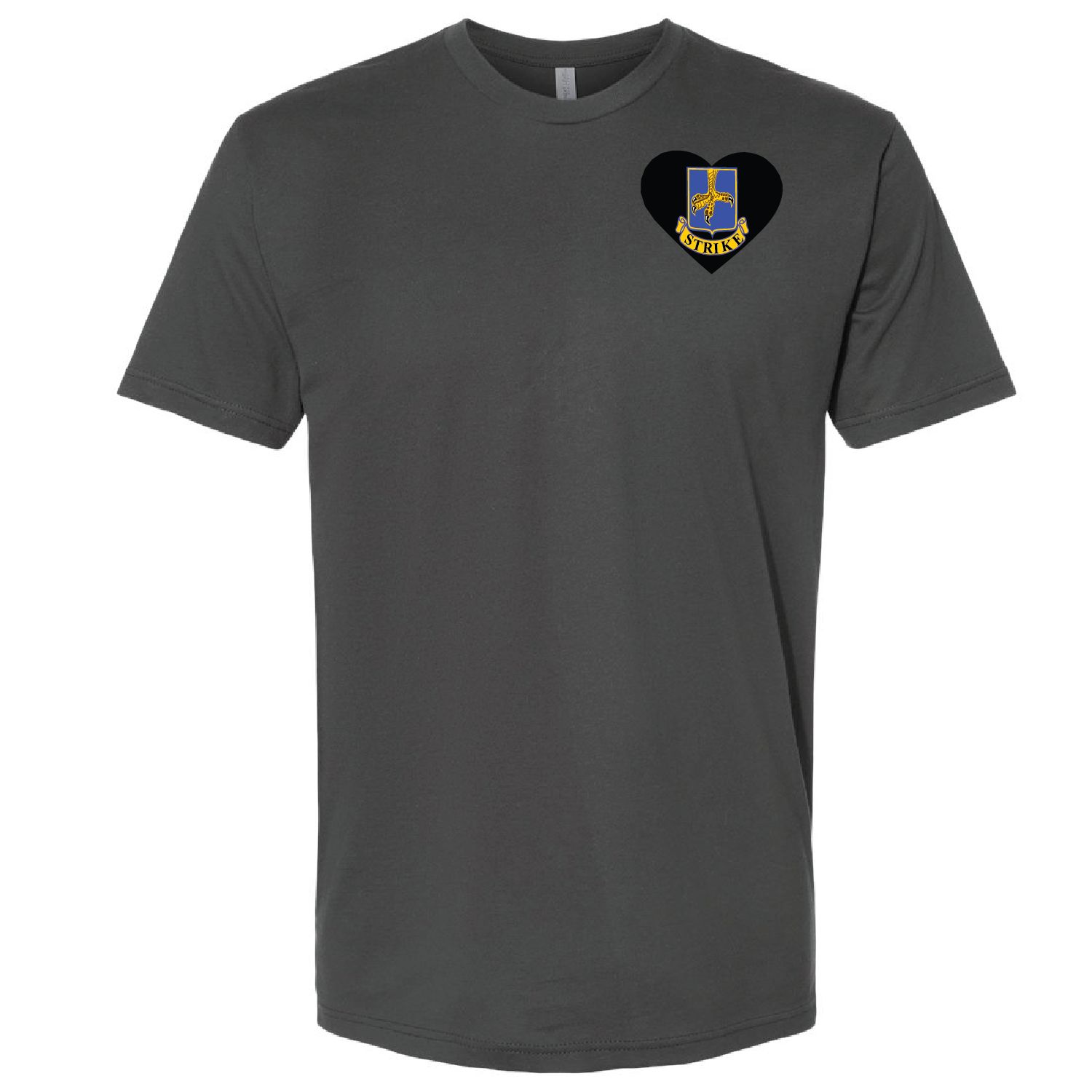 2BCT 39thBEB Strike HHC Heavy Metal Grey T-Shirt