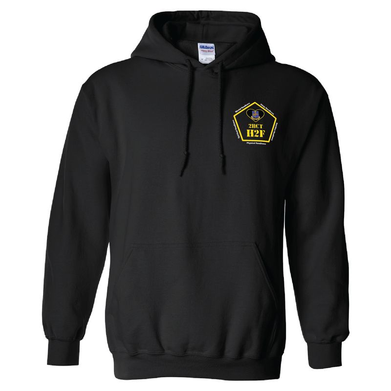 2BCT - H2F 50/50 Hooded Sweatshirt - Black