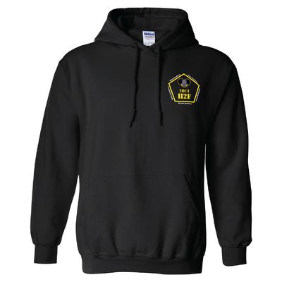 2BCT - H2F 50/50 Hooded Sweatshirt - Black