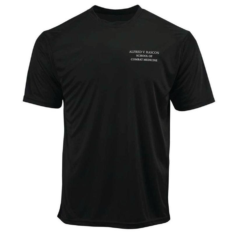 RASCON Black Moisture Wicking PT Shirt