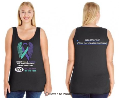 Crisis 211 Fundraising Curvy Tank