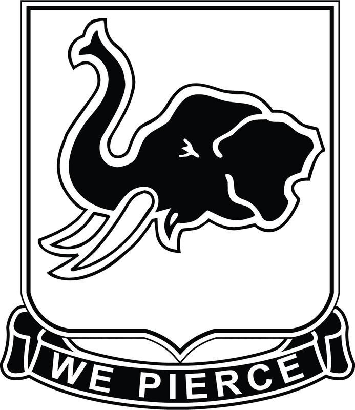 1-64 AR We Pierce 3"x3" Sticker