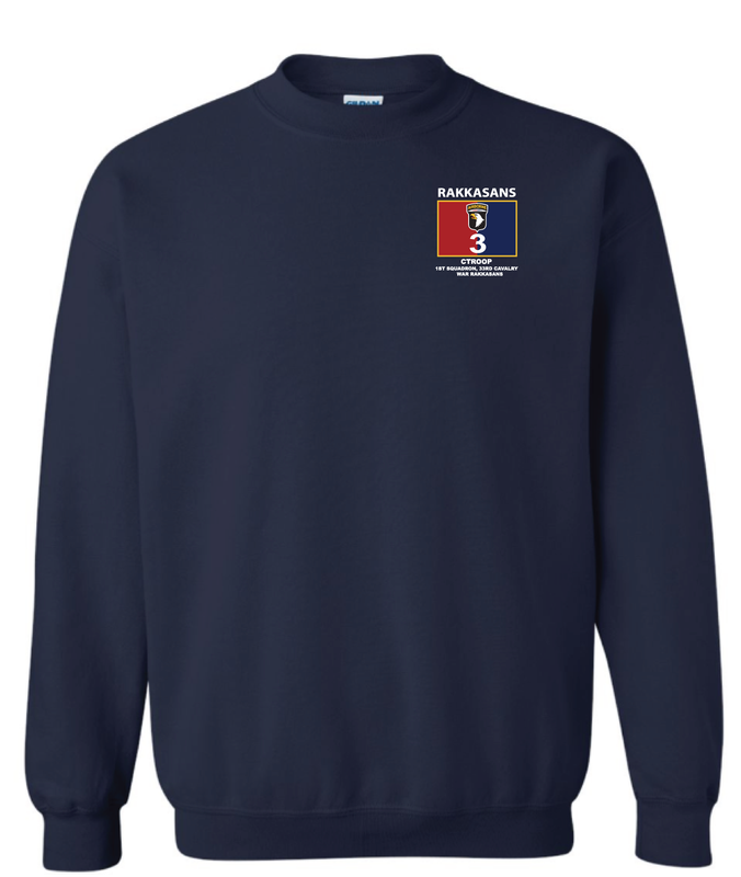1-33 Cav Shadow Recon PT  Crew Sweatshirt