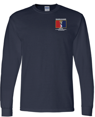 1-33 Cav Shadow Recon  PT  Long Sleeve Tee