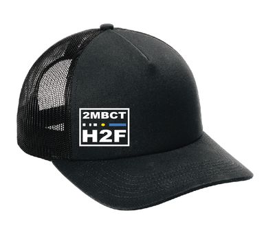 2 BCT - H2F Low-Profile Snapback 5-Panel Trucker Cap -OSFM 2 BCT - H2F Low-Profile Snapback 5-Panel Trucker Cap -OSFM