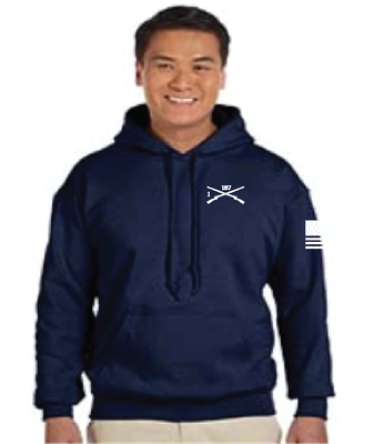 1-187 Workhorse Hooded Sweatshirt - Navy
