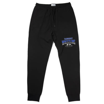 Slingshot Wrestling Club Black Joggers with Pockets