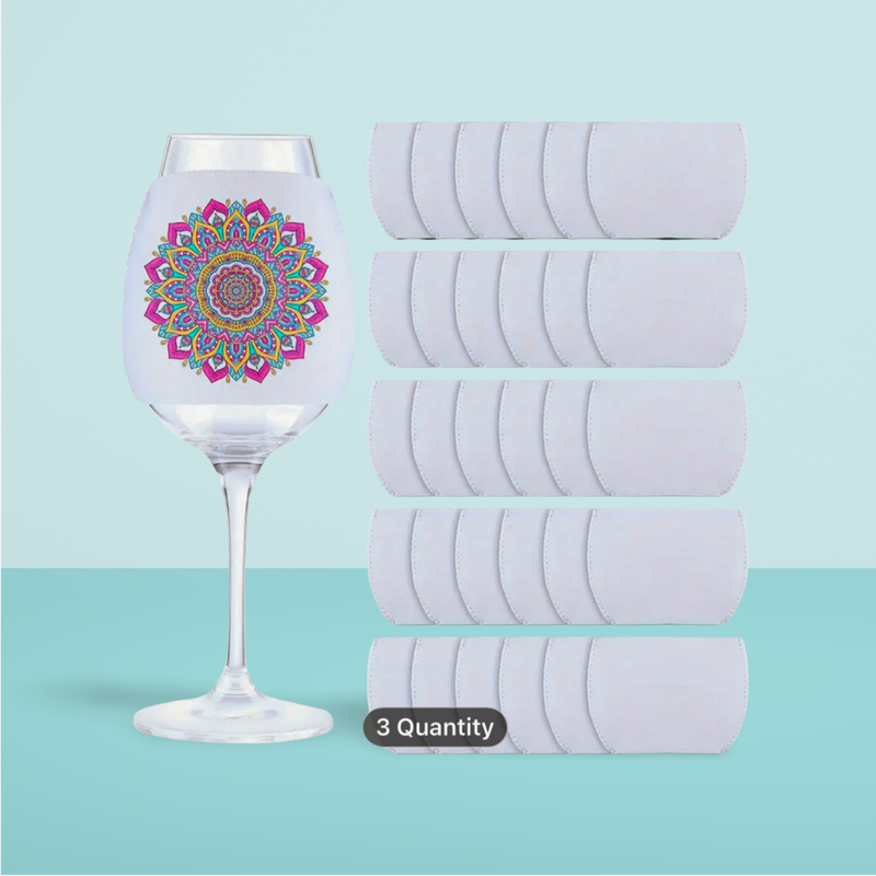 Koozie - Wine Glass - set of 2
