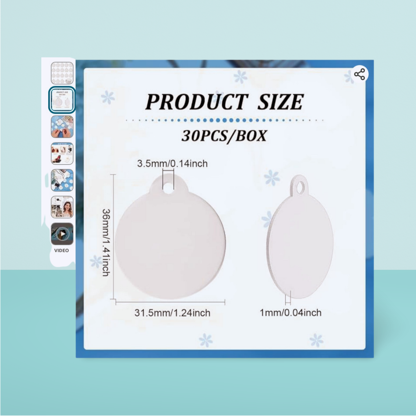 Dog Tag - 2sided with QR code