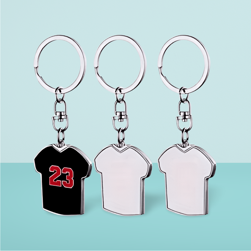 Keychain - Metal VNeck Jersey