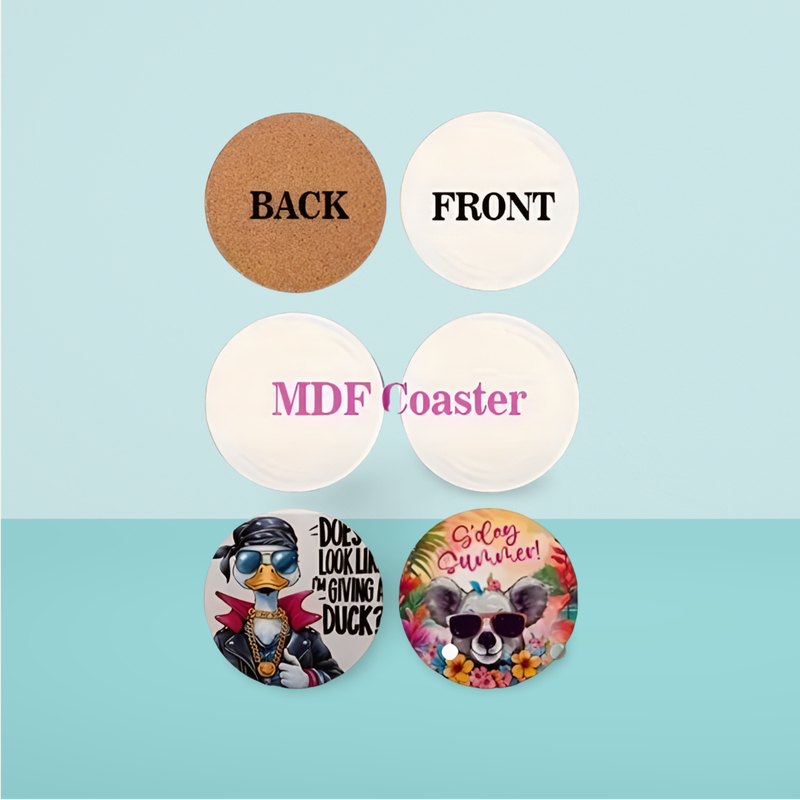 Coaster - MDF Round (set of 4)