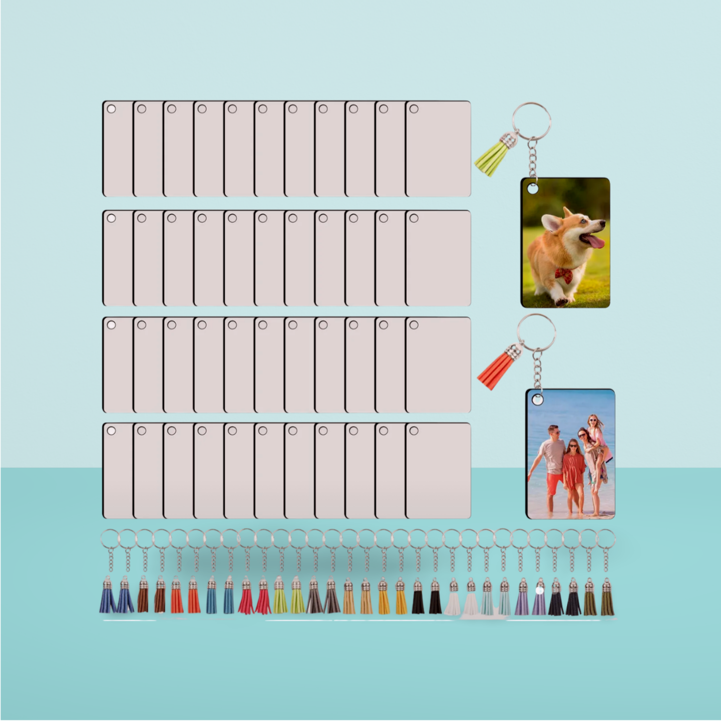 Keychain - Rectangle