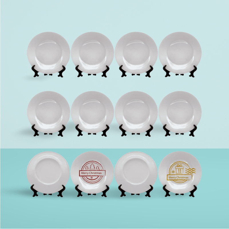 Ceramic Plate with Stand