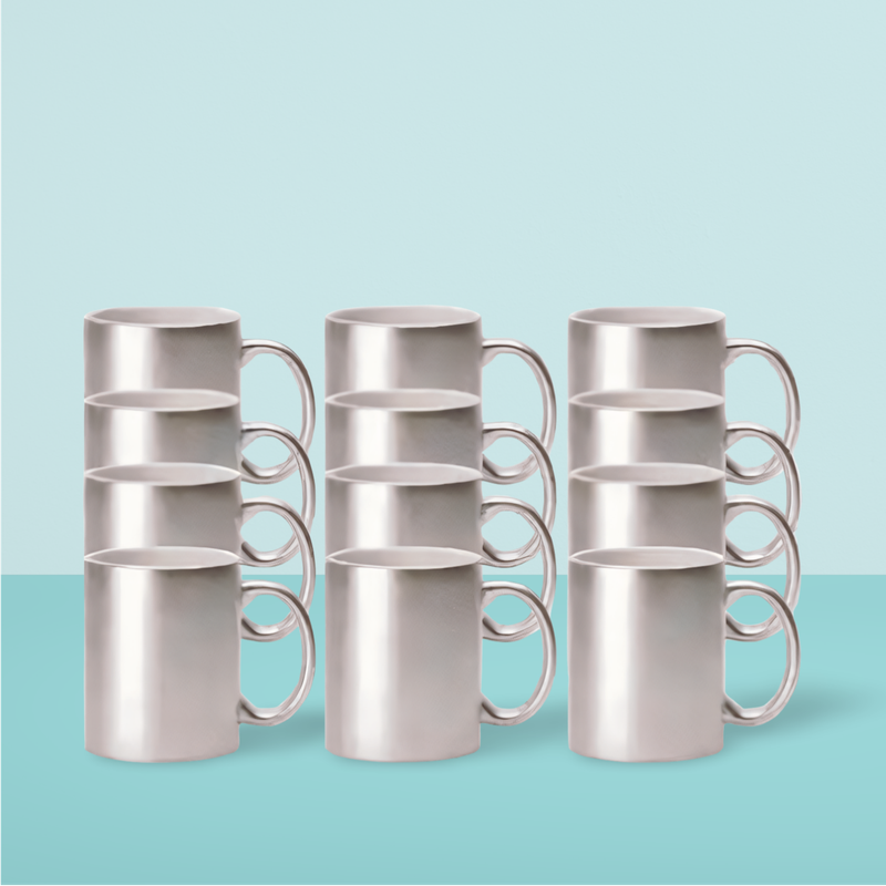 Mug 11 oz Silver