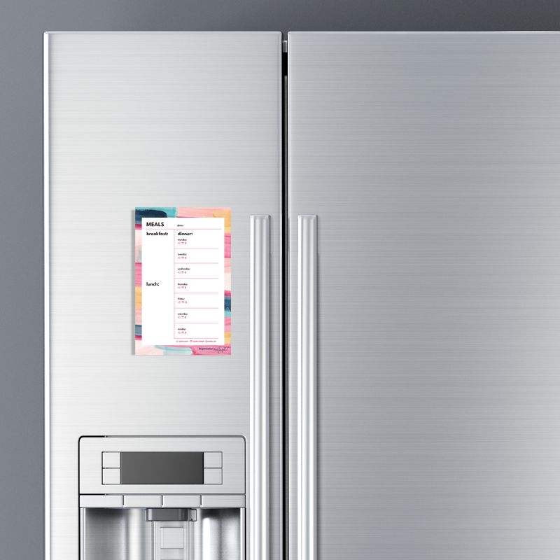 Weekly Meal Plan - Magnetic