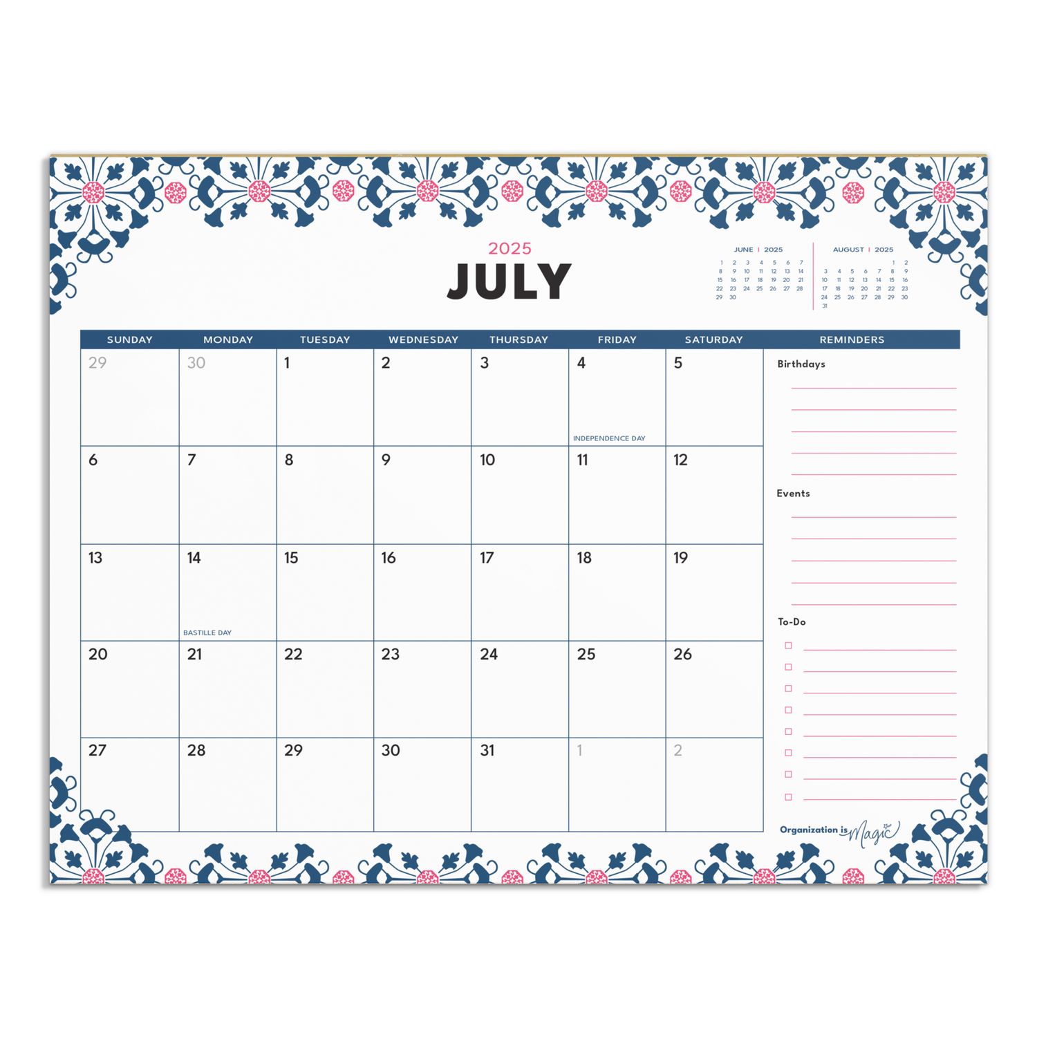 18-month Calendar