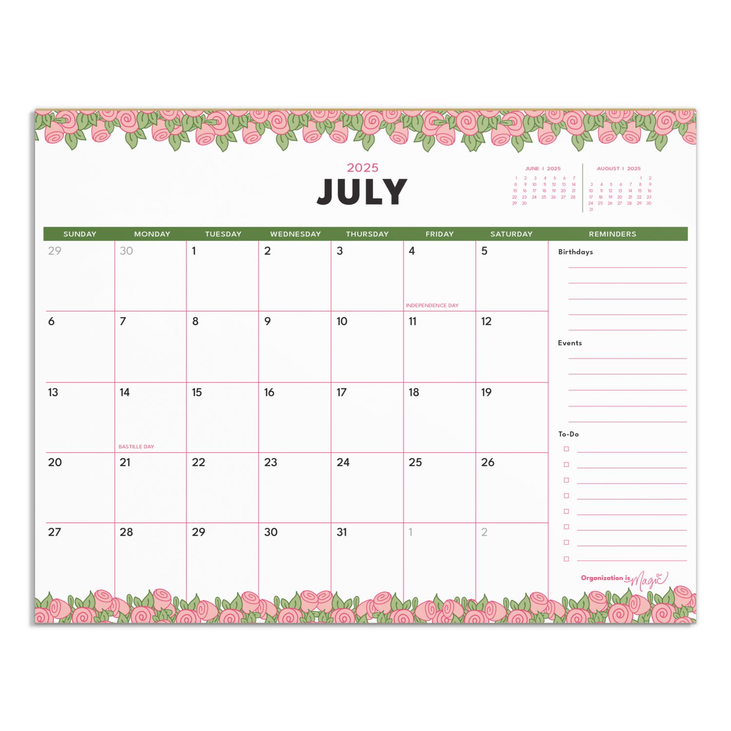 18-month Calendar