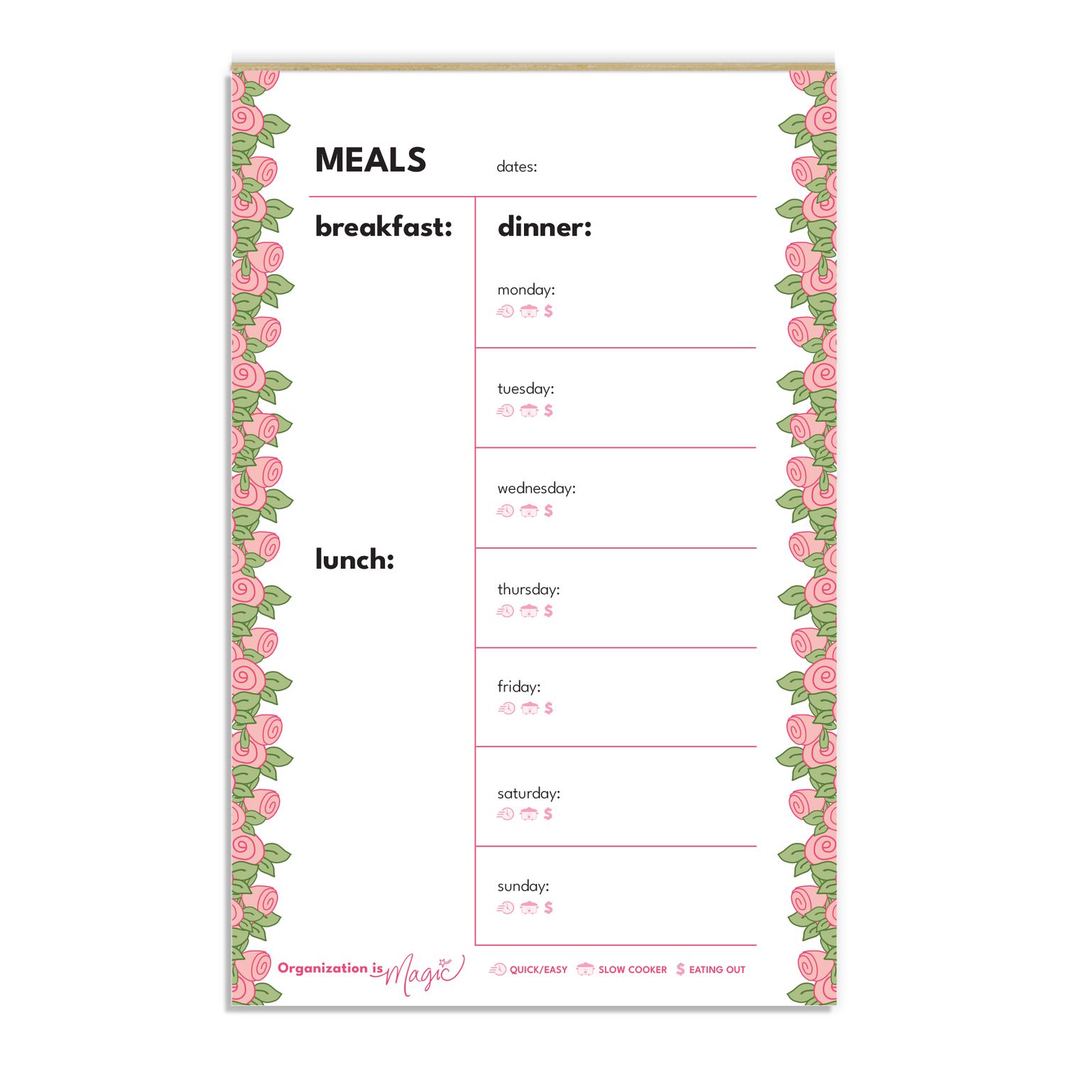 Weekly Menu