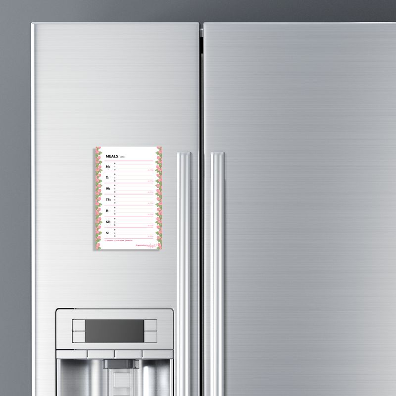 Weekly Meal Plan - Magnetic