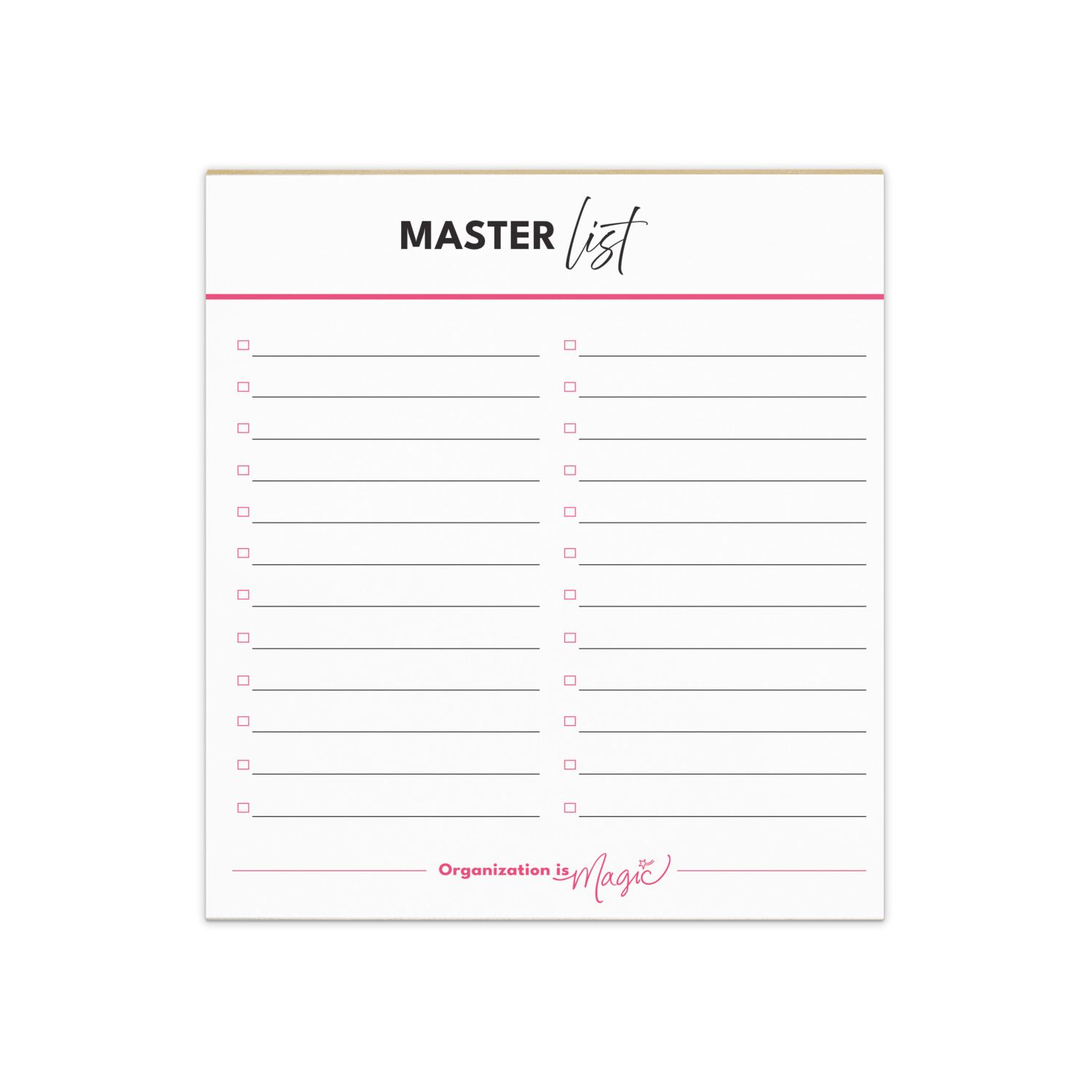 Master List