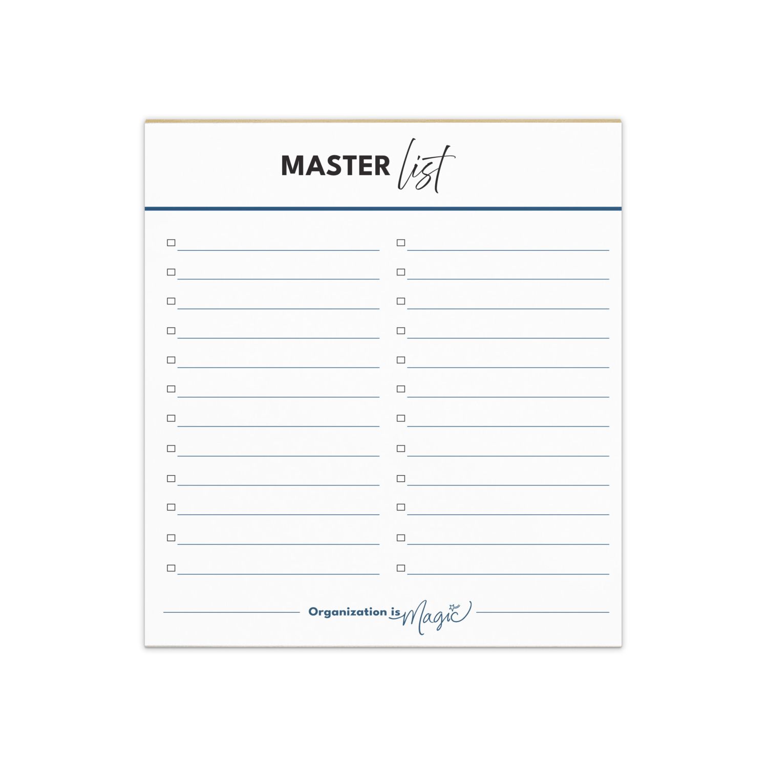 Master List