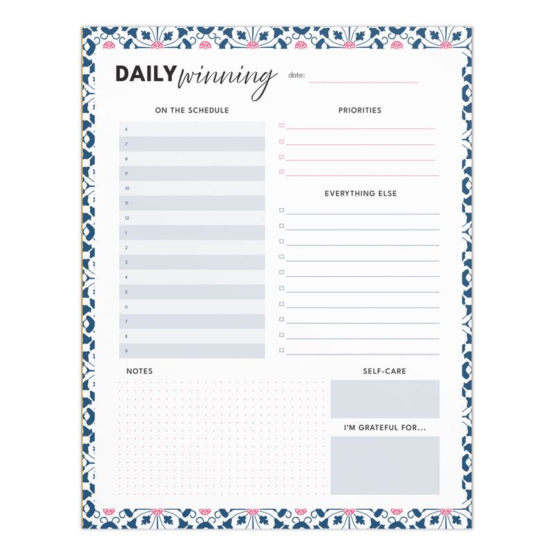 Daily Planner Notepad