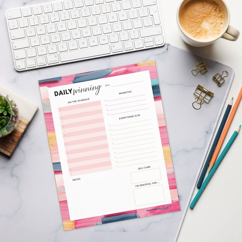 Daily Planner Notepad