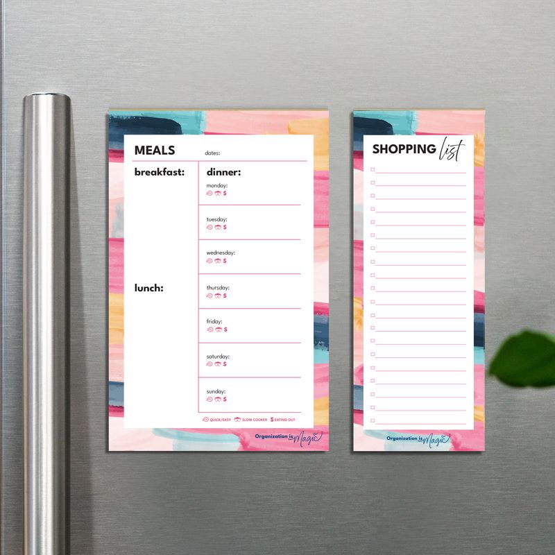 Meal Planning System (meal planner + shopping list)