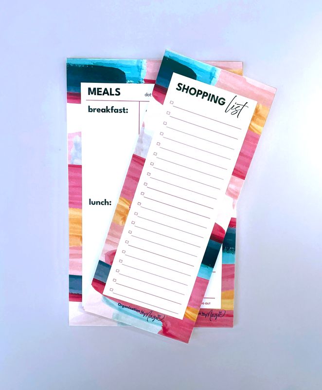 Meal Planning System (meal planner + shopping list)