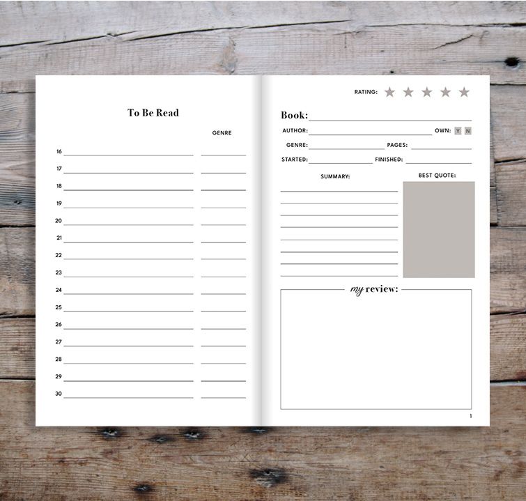 Book Notes: Reading Log &amp; TBR List