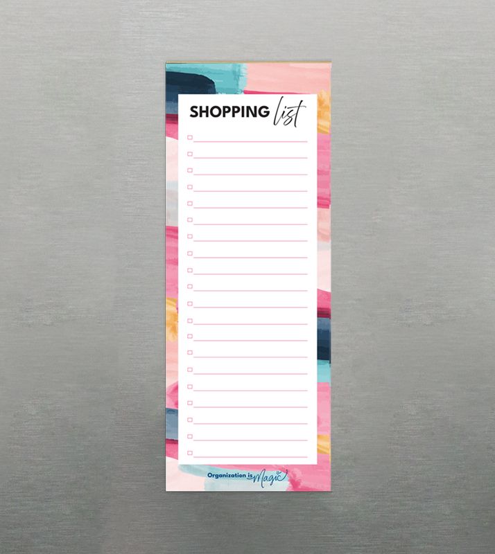 Shopping / Grocery List Magnetic Notepad