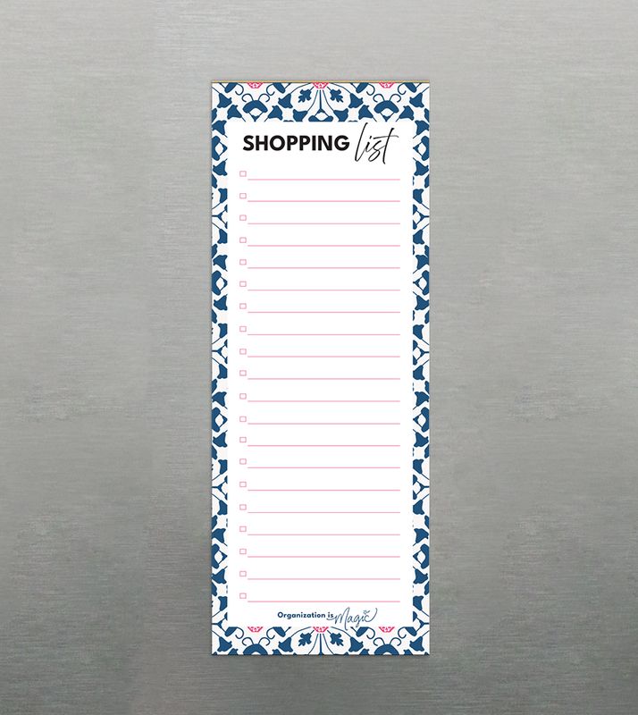 Shopping / Grocery List Magnetic Notepad