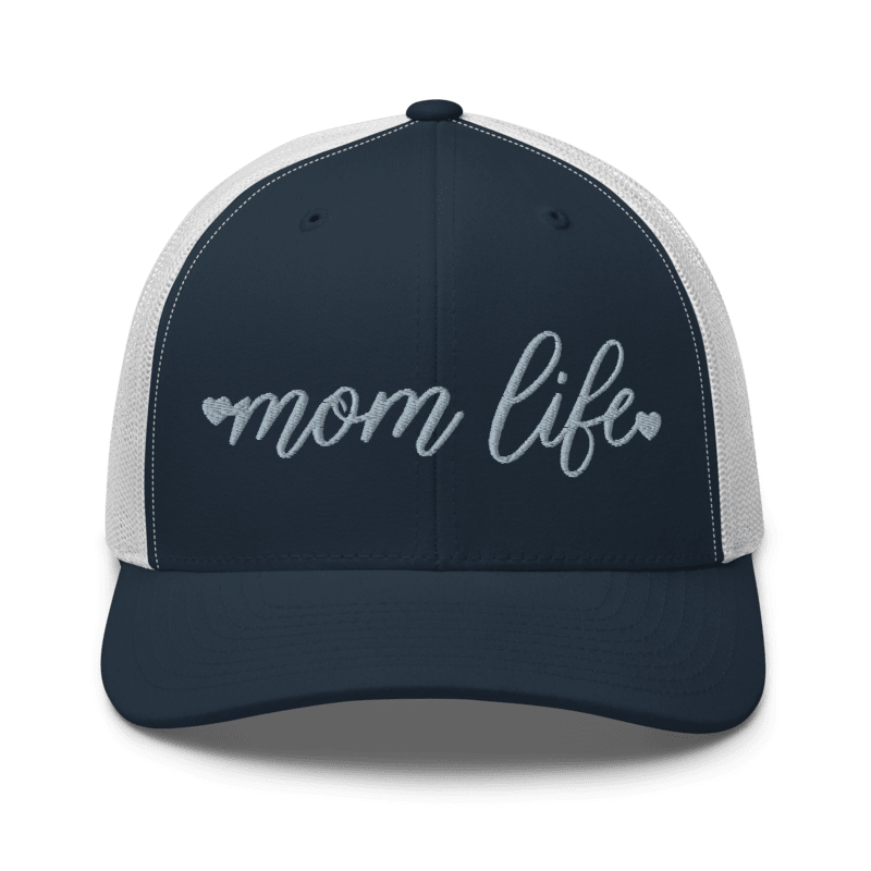 Retro Trucker Hat - Mom life