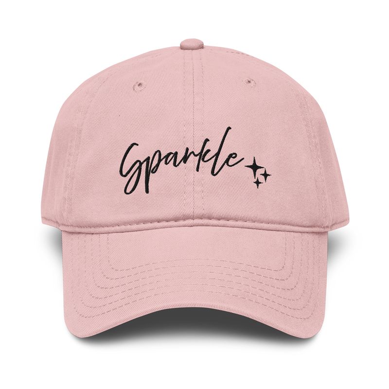 Garment-Washed Baseball Cap - Sparkle