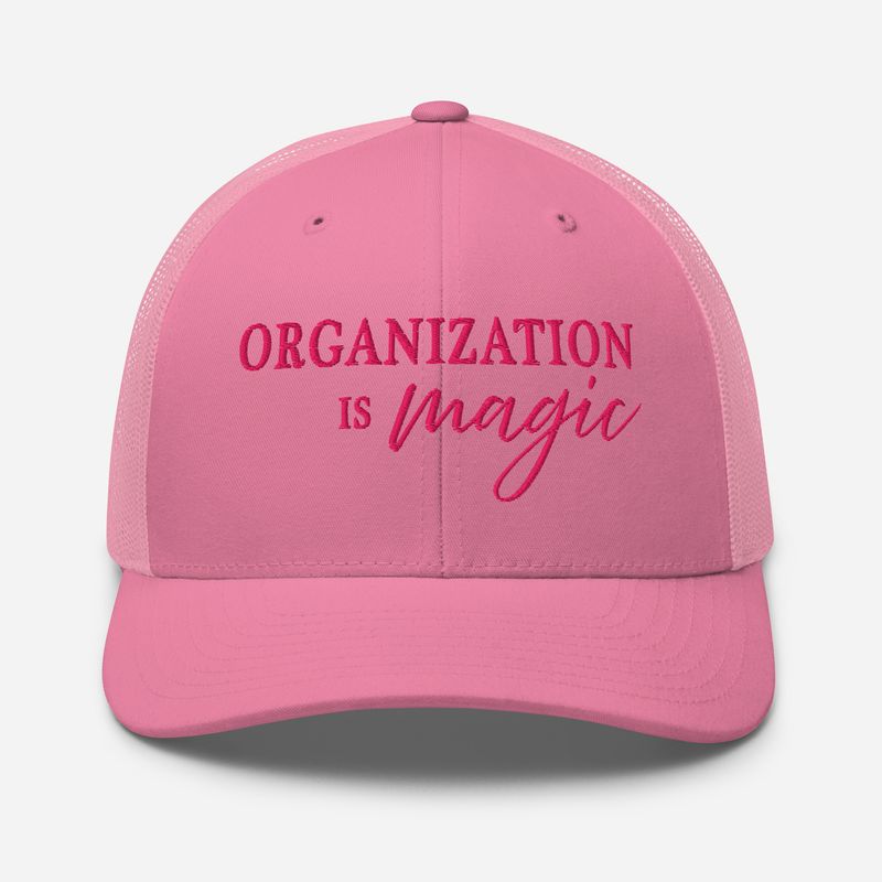 Retro Trucker Hat - Org is Magic