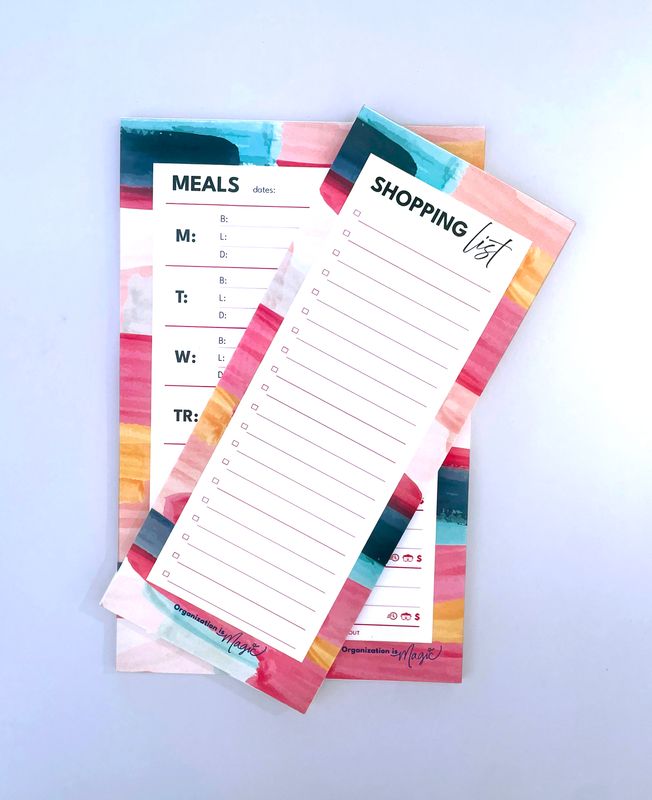 Meal Planning System - Detailed (meal planner + shopping list)