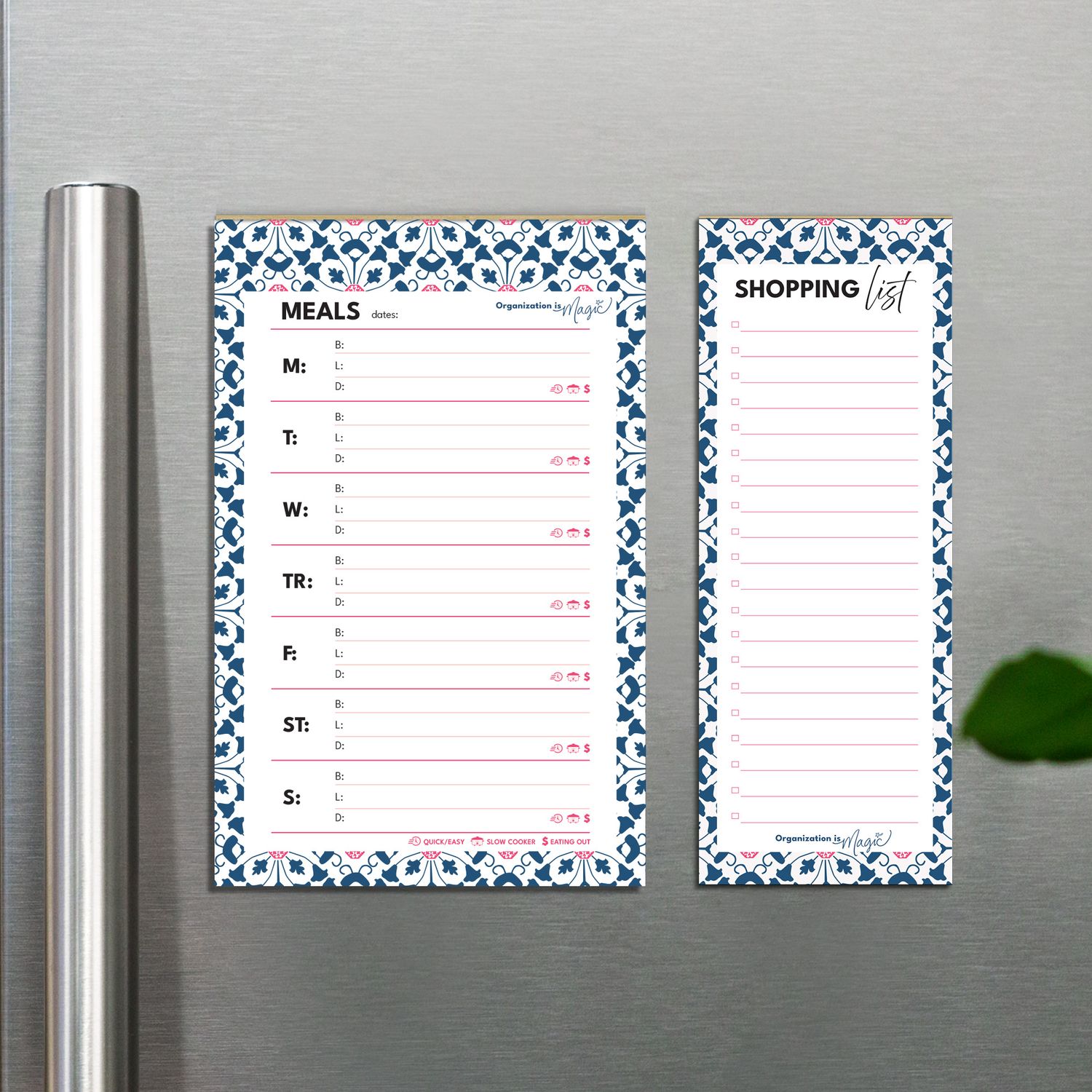 Meal Planning System - Detailed (meal planner + shopping list)