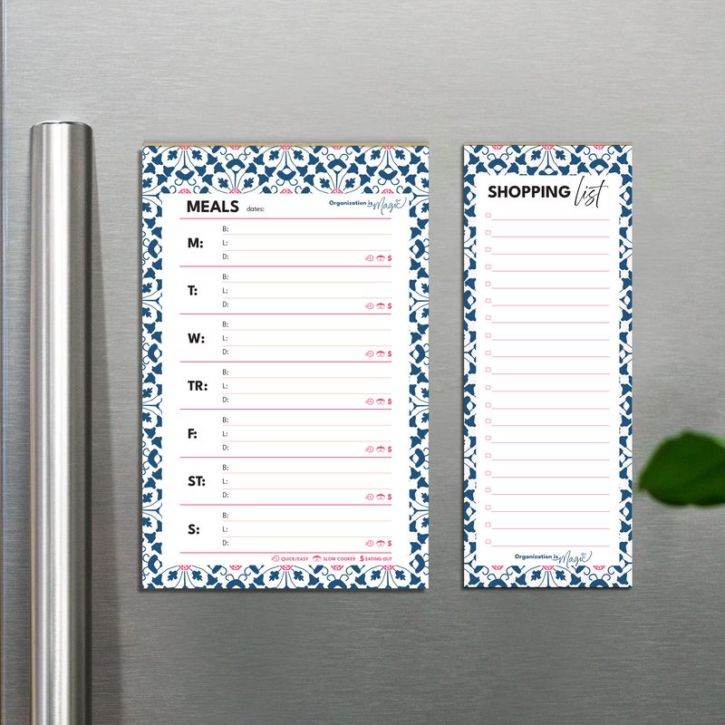 Meal Planning System - Detailed (meal planner + shopping list)