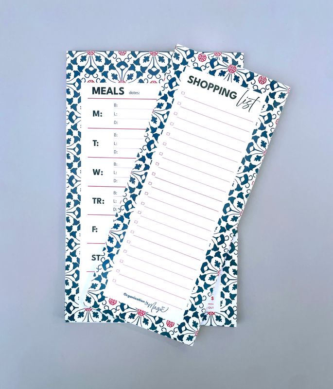 Meal Planning System - Detailed (meal planner + shopping list)