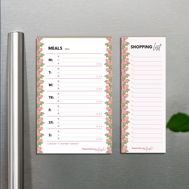 Meal Planning System - Detailed (meal planner + shopping list)