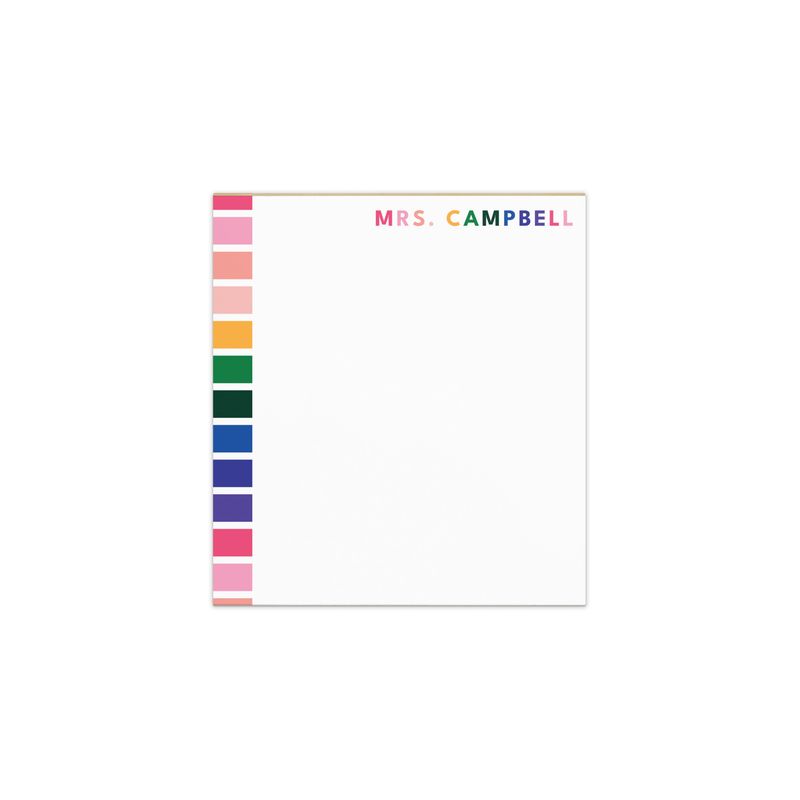 Rainbow Notepad