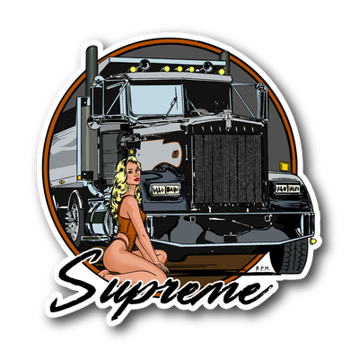 Pinup Supreme Sticker